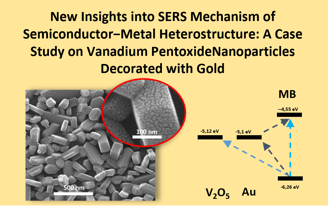V2O5/Au SERS